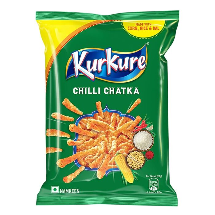 Kurkure chilli chatka crisps - Image 1
