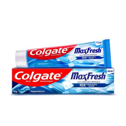 Colgate MaxFresh Toothpaste - Peppermint Ice, 150 g