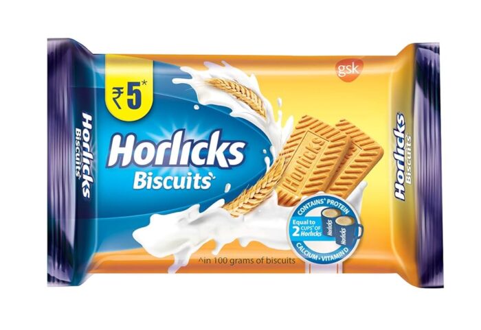 Horlicks Plain Biscuits, 45g - Image 1