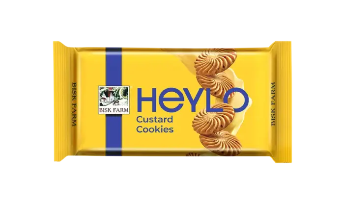 Biskfarm heylo custard cookies 200 g - Image 1